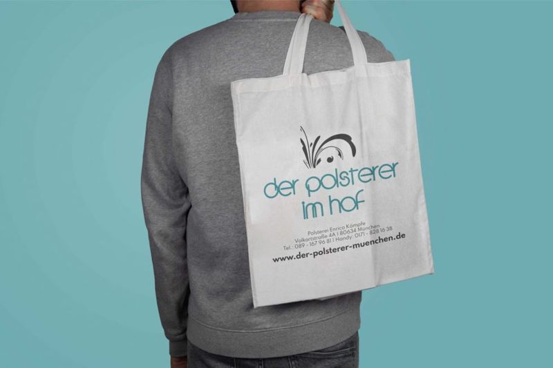 Stofftasche mit Logo